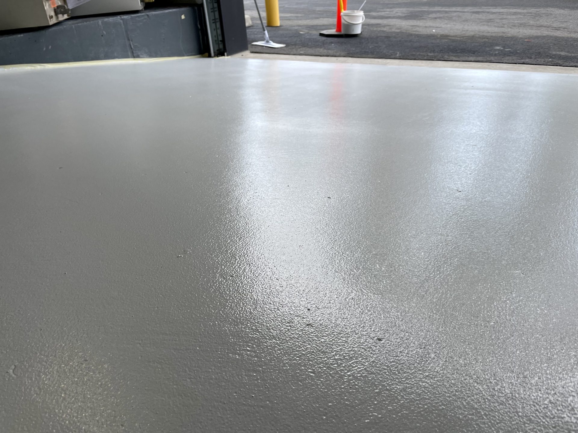 slip resistant concrete ramps